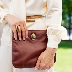 WHBM Textured Crop Trousers Lined Cream Size 12